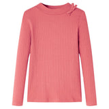 Vidaxl kindershirt met lange mouwen 116 oudroze