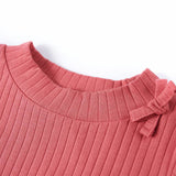 Vidaxl kindershirt met lange mouwen 116 oudroze
