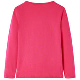 Vidaxl kindershirt met lange mouwen 116 felroze
