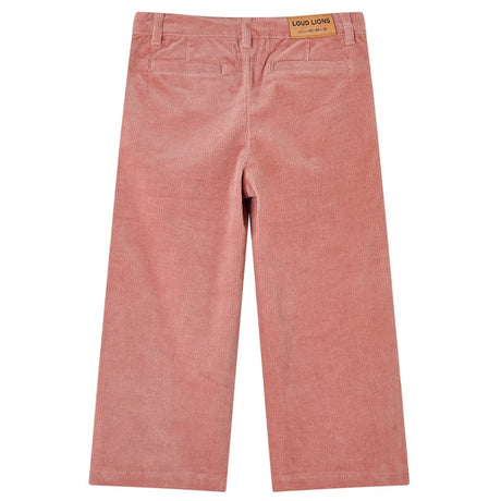 Vidaxl kinderbroek 140 ribfluweel oudroze