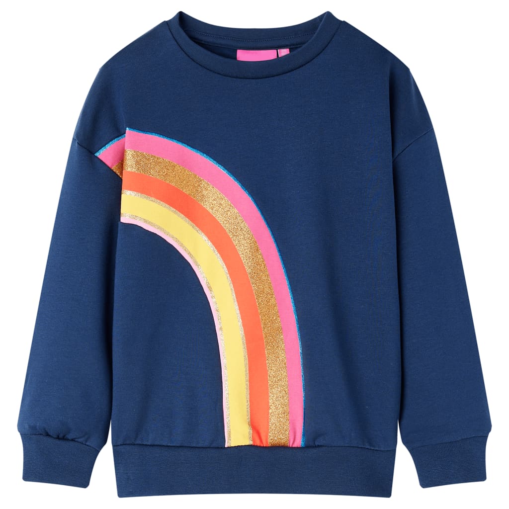 Vidaxl kindertrui 140 marineblauw