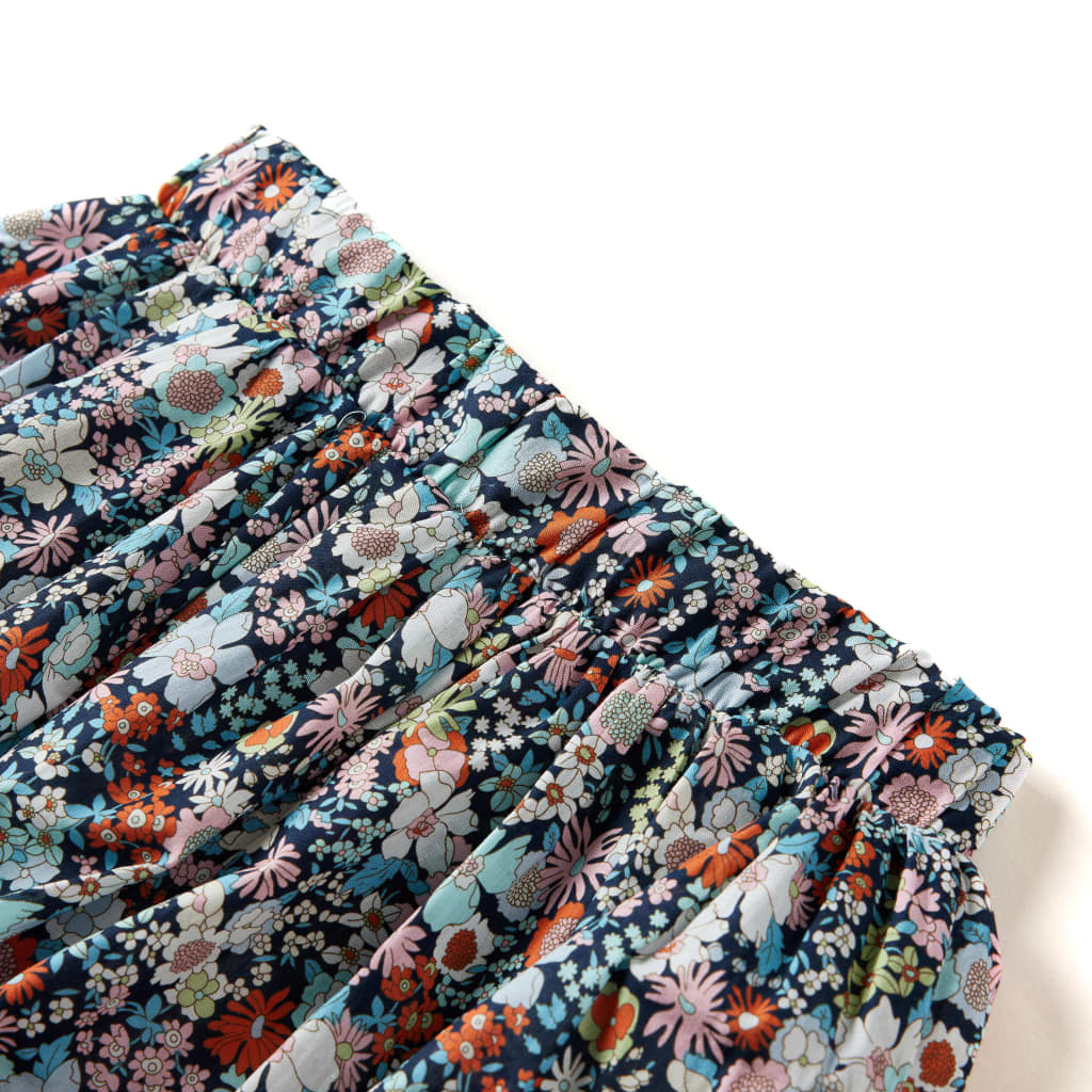 Vidaxl kinderrokje 128 donkerblauw