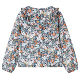 VidaXL Kindershirt met lange mouwen 140 donkerblauw
