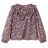 Vidaxl kindershirt met lange mouwen 104 donkerroze