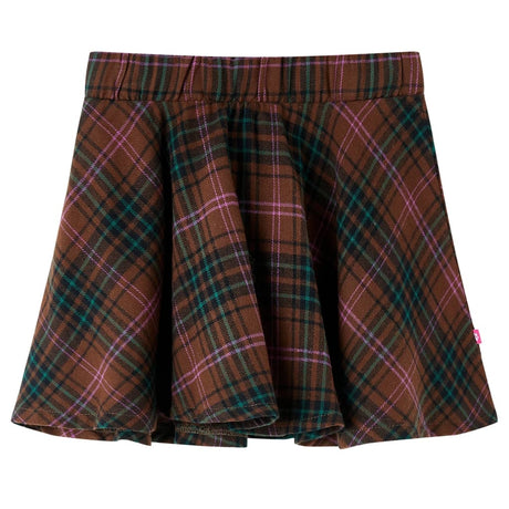 Vidaxl kinderrok 104 cognackleurig