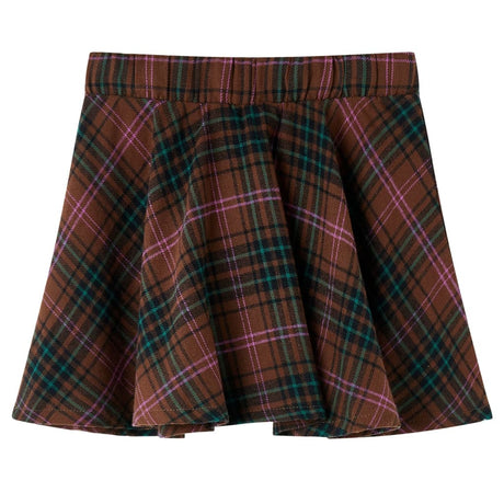 Vidaxl kinderrok 104 cognackleurig