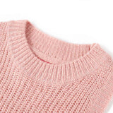 Vidaxl kinderspencer gebreid 92 lichtroze