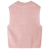 Vidaxl kinderspencer gebreid 104 lichtroze