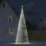 Vidaxl led-kerstboom 1544 leds 500 cm koud wit