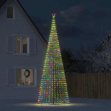 Vidaxl led-kerstboom 1544 leds kleurrijk 500 cm