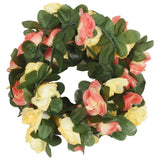 Vidaxl bloemenslingers 6 st 250 cm lente zonsondergang rood