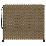 VidaXL Wasmand op wielen 66x35x60 cm rattan