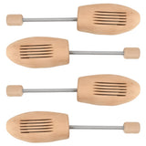 Vidaxl schoenspanners 2 paar maat 35-38 massief lotushout