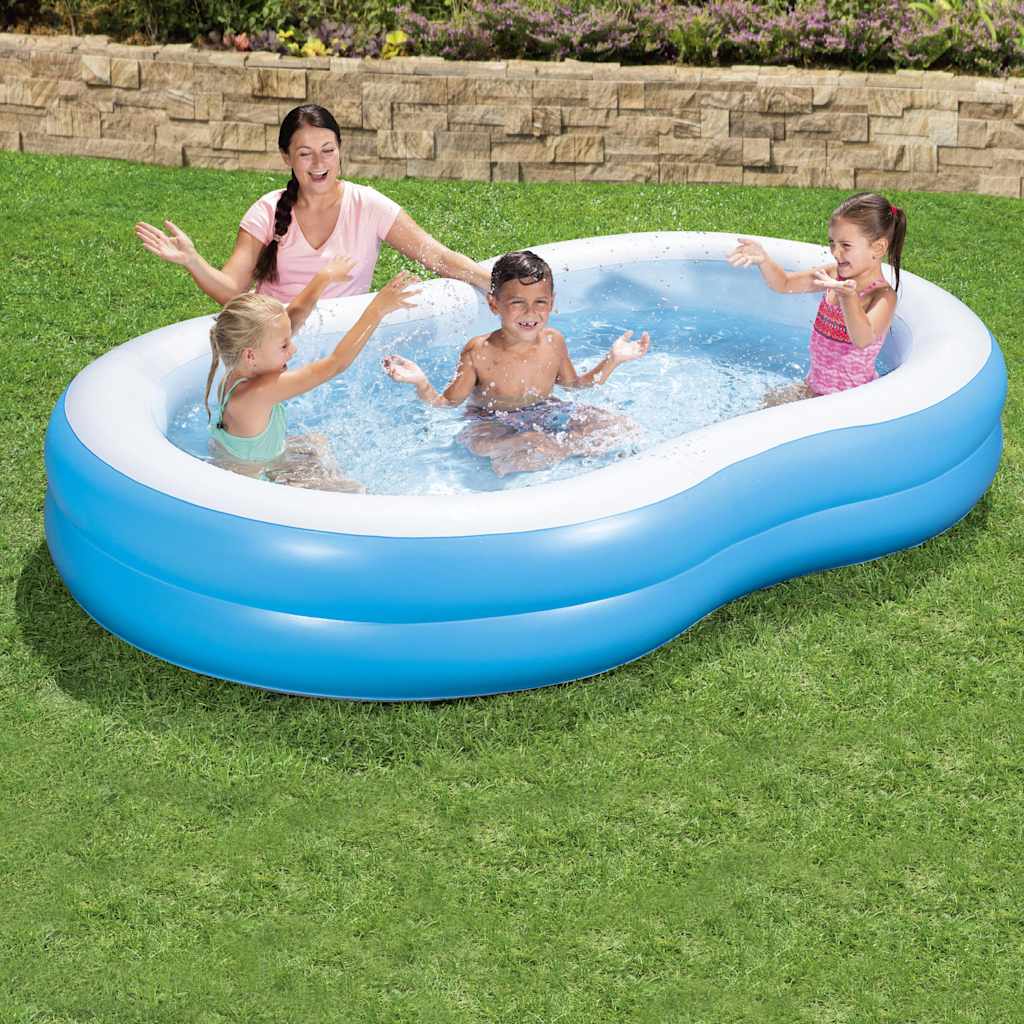 Bestway familiezwembad lagoon 262x157x46 cm