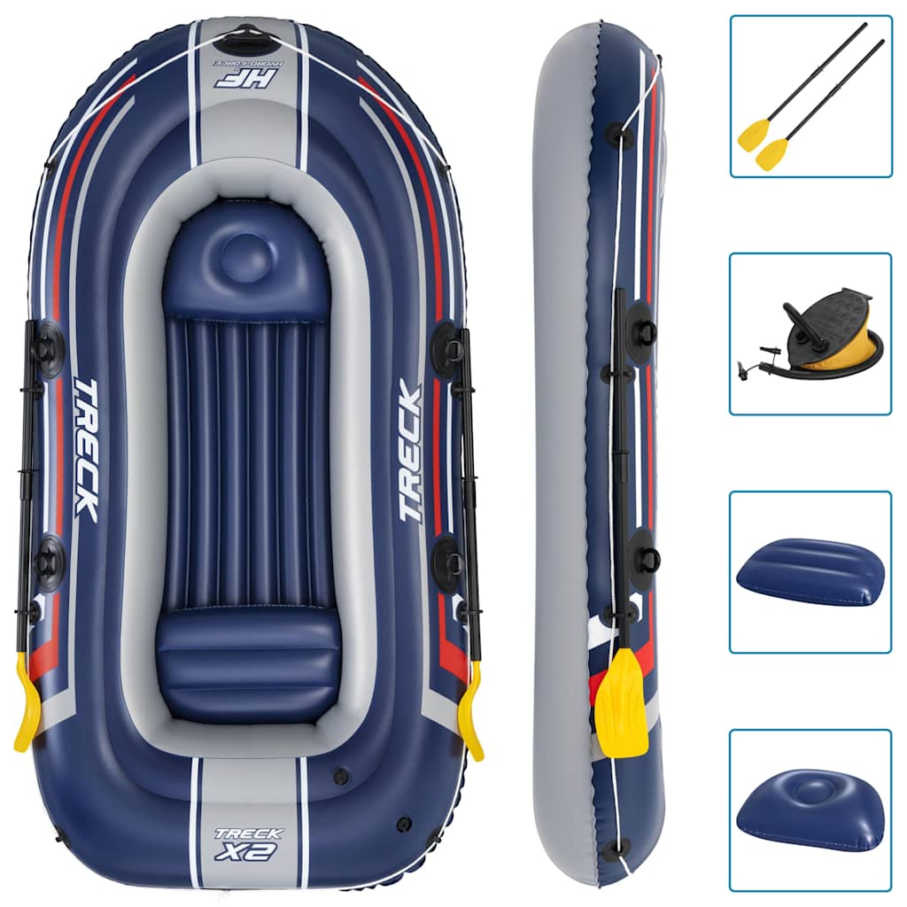 Bestway hydro-force opblaasbootset treck x2 255x127 cm