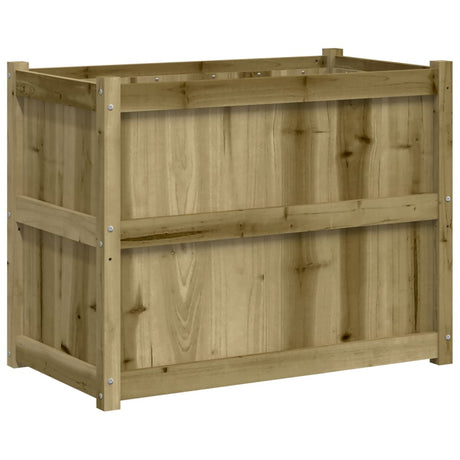 Vidaxl plantenbak 90x50x70 cm geïmpregneerd grenenhout