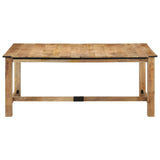 VidaXL Eettafel 180x90x75 cm massief mangohout