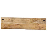 Vidaxl wandkapstok met 4 haken massief mangohout
