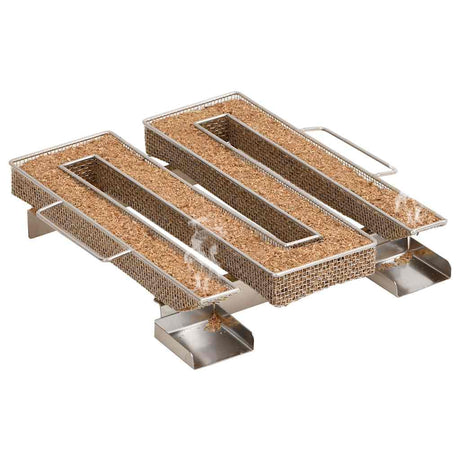 Vidaxl rookgenerator koud 4-zijdig 22,5 cm roestvrij staal