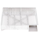 Vidaxl rookgenerator koud 5-kamers 21 cm roestvrij staal