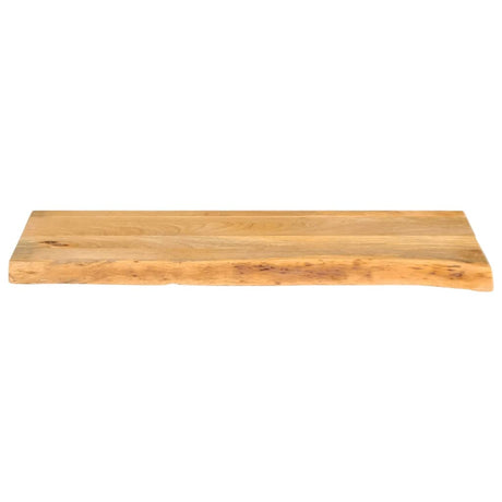 Vidaxl tafelblad met natuurlijke rand 70x20x2,5 cm massief mangohout