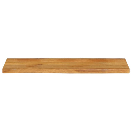 Vidaxl tafelblad met natuurlijke rand 110x40x2,5 cm massief mangohout