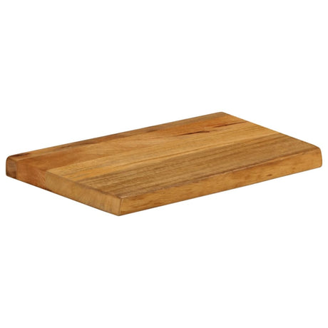 Vidaxl tafelblad met natuurlijke rand 40x20x3,8 cm massief mangohout