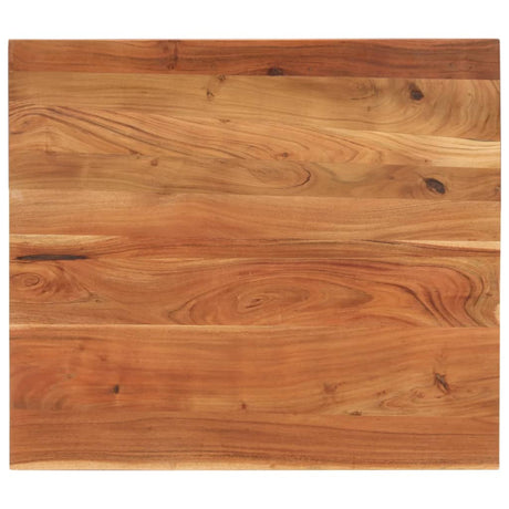 Vidaxl tafelblad rechthoekig 100x80x2,5 cm massief acaciahout