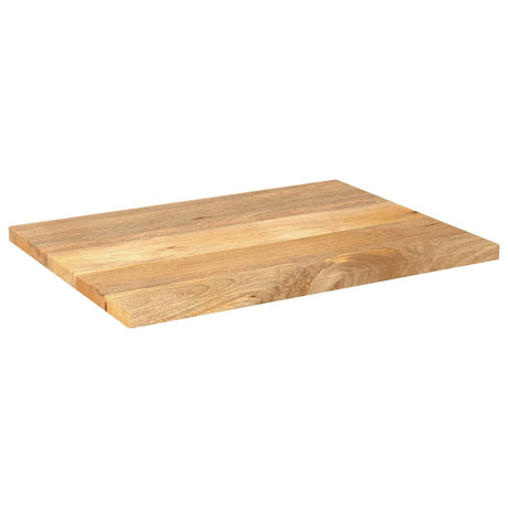 Vidaxl tafelblad rechthoekig 90x50x2,5 cm massief mangohout