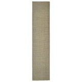 Vidaxl sisalmat voor krabpaal 66x300 cm taupe