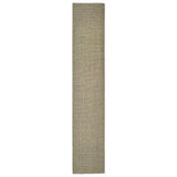 Vidaxl sisalmat voor krabpaal 66x350 cm taupe