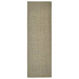 Vidaxl sisalmat voor krabpaal 80x250 cm taupe