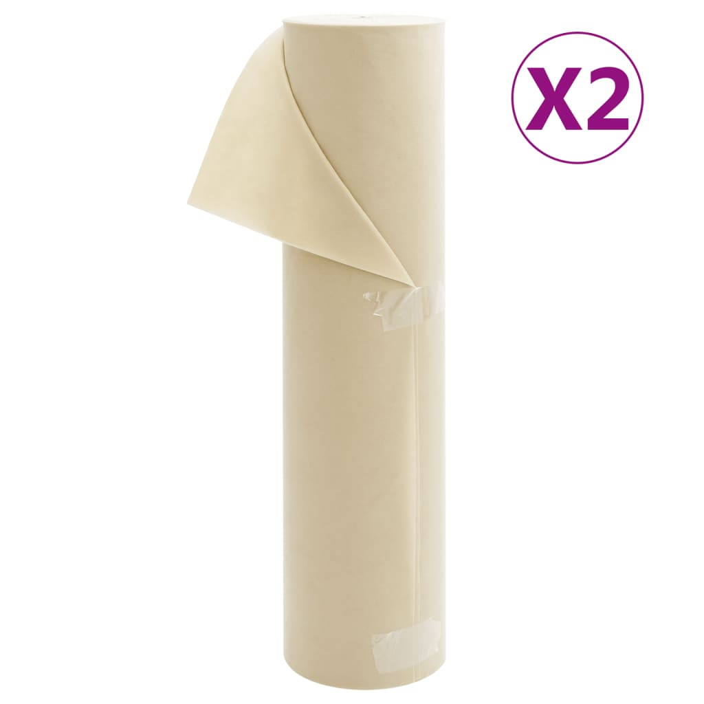 VidaXL Vliesdoek voor planten 2 rollen 70 g m² 50x1,6 m