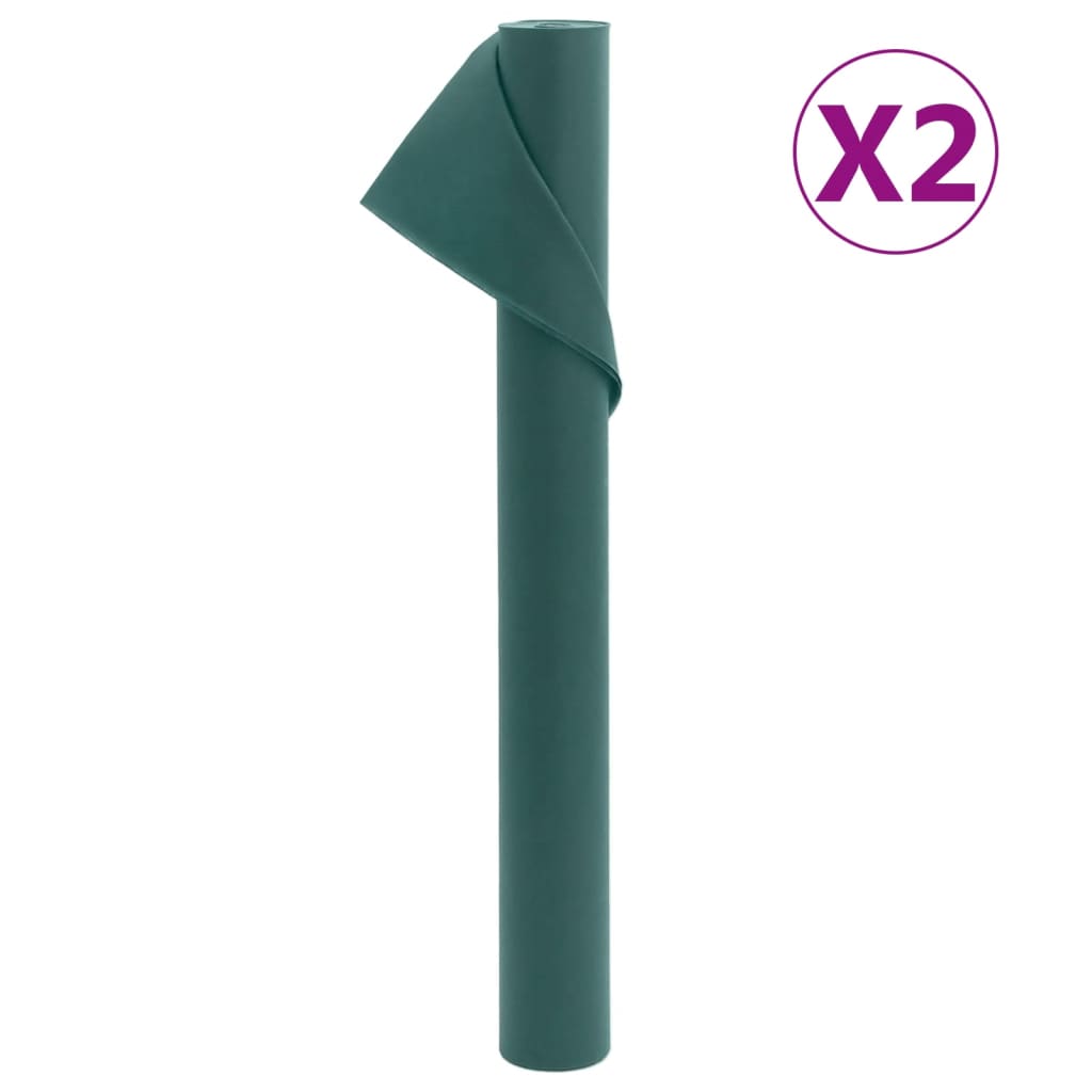 VidaXL Vliesdoek voor planten 2 rollen 70 g m² 10x1,6 m