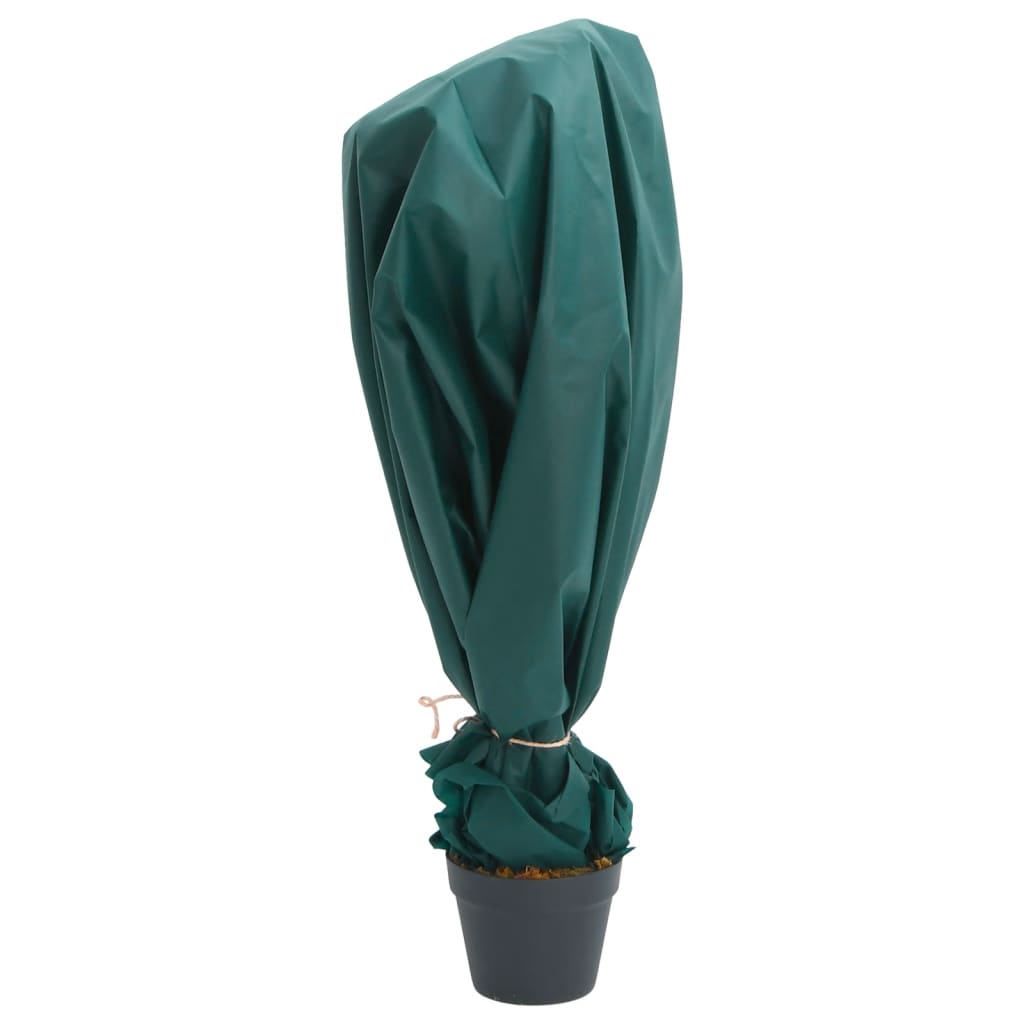 VidaXL Vliesdoek voor planten 2 rollen 70 g m² 10x1,6 m