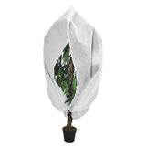 Vidaxl plantenhoezen met ritssluiting 2 st 70 g m² 2,36x2 m