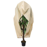 Vidaxl plantenhoezen met rits 4 st 70 g m² 1,55x1,55 m