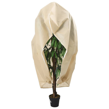 Vidaxl plantenhoezen met ritssluiting 10 st 70 g m² 1x1,55 m