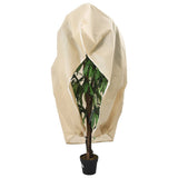 Vidaxl plantenhoezen met ritssluiting 4 st 70 g m² 2,36x2 m