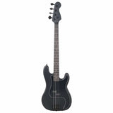 Vidaxl basgitaar voor beginners elektrisch met tas 4 4 46 zwart