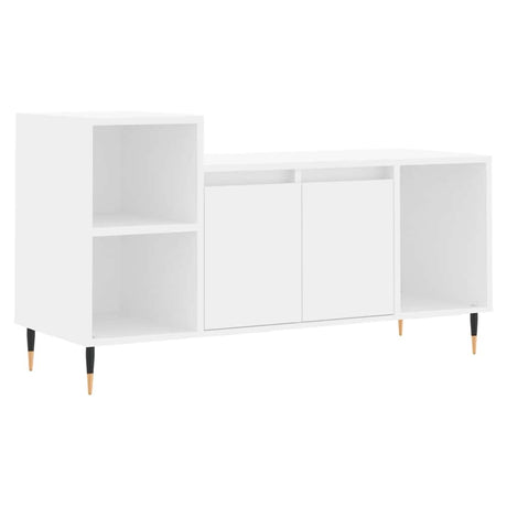 Vidaxl tv-meubel 100x35x55 cm bewerkt hout wit