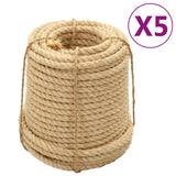 VidaXL Touw 5 st14 mm 100 m sisal