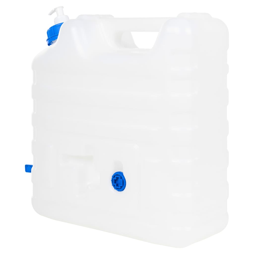 Vidaxl watertank met kraan en zeepdispenser 15 l kunststof