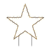 Vidaxl kerstverlichting met ster 115 led's 85 cm