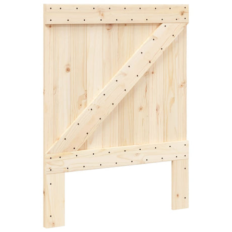 Vidaxl hoofdbord 80x104 cm massief grenenhout