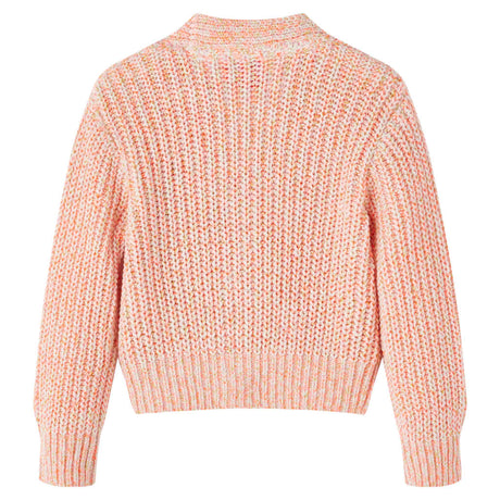 Vidaxl kindervest gebreid 116 gemengd roze