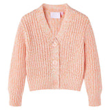 Vidaxl kindervest gebreid 128 gemengd roze