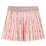 Vidaxl kinderplooirok 128 lichtoranje