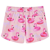 Vidaxl kindershorts met trekkoord 140 lichtroze