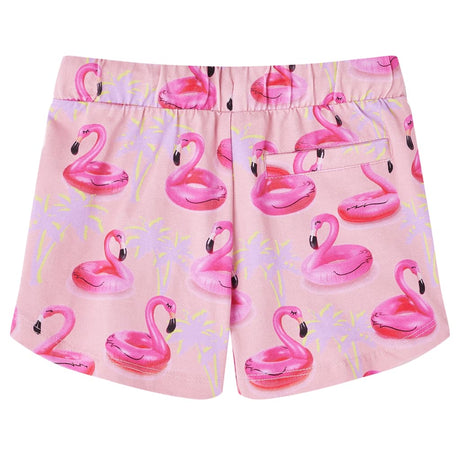 Vidaxl kindershorts met trekkoord 140 lichtroze